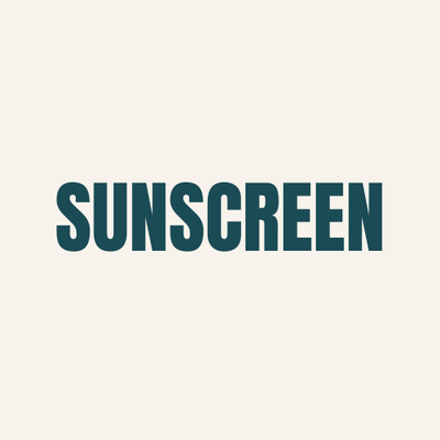 Sunscreen