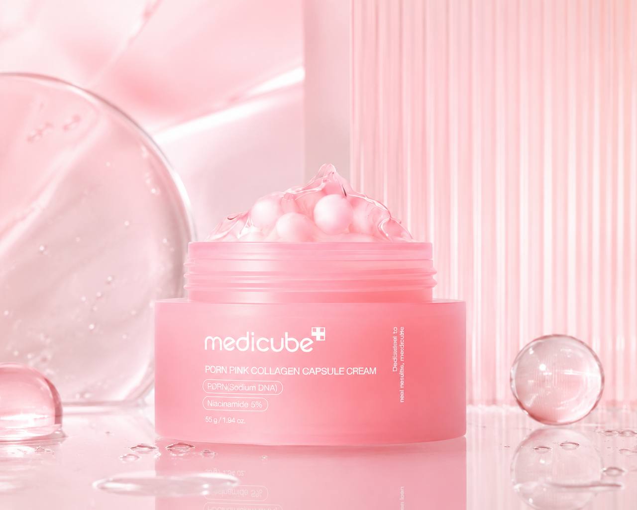 Medicube Salmon DNA PDRN Pink Collagen Capsule Cream-55g